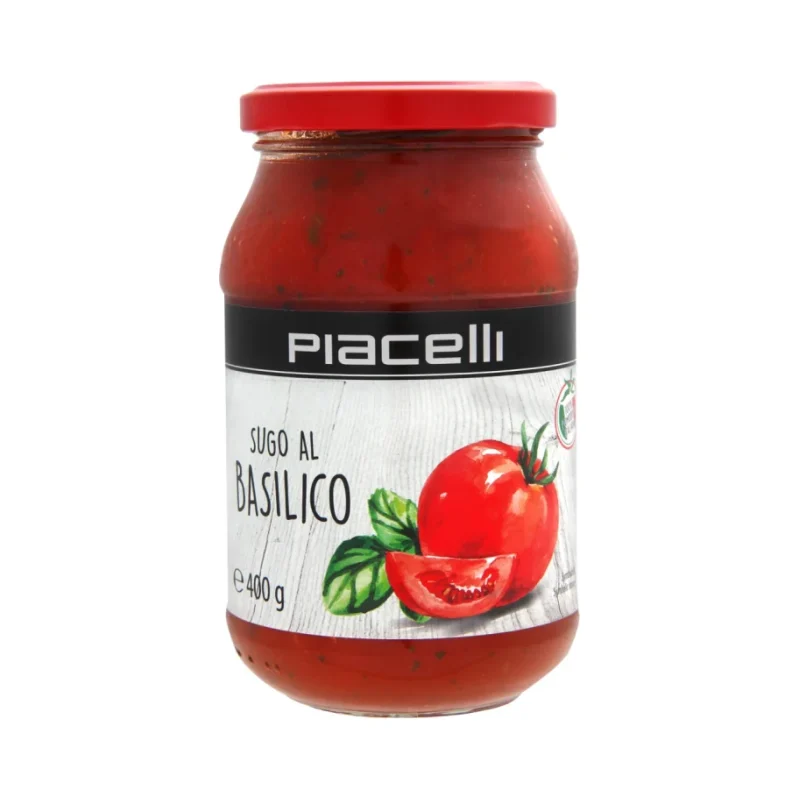 Доматен сос с босилек Piacelli, 400 г - Piacelli
