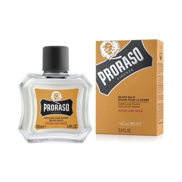 Балсам за брада Proraso Barba Wood & Spice, 100 мл - Proraso