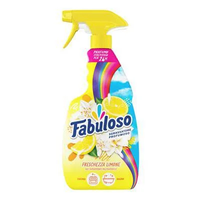 Обезмаслител Fabuloso Spray лайм/мента, 600 мл