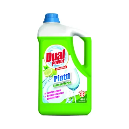 Препарат за съдове Dualpower Limone Verde, 5 л - Dualpower