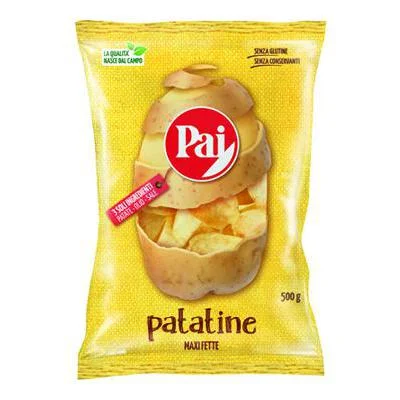 Прозрачен чипс Pai класик 500 г