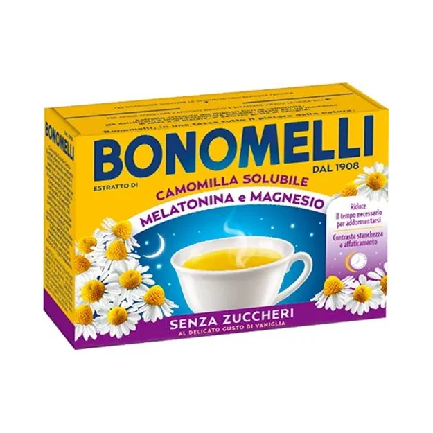 Чай лайка Bonomelli Melatonina + Magnesio, без захар