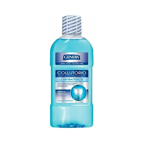 Вода за уста Genera Menta Fredda Azzurro, 500 мл