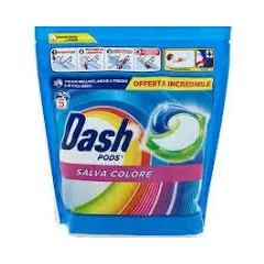Капсули за пране Dash Salva Colore, 55 бр