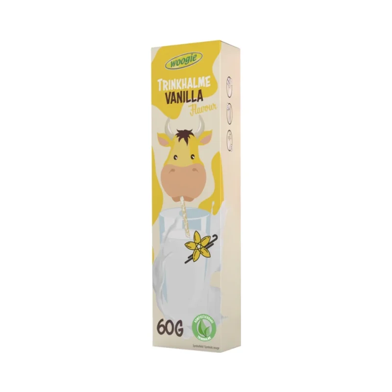Разтворими захарни перлички Woogie с вкус на ванилия, 60 г