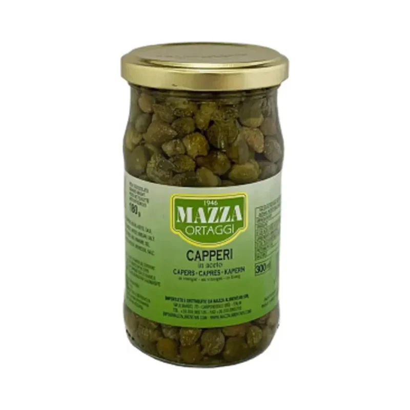 Каперси Mazza в оцет, стъкло 300 г