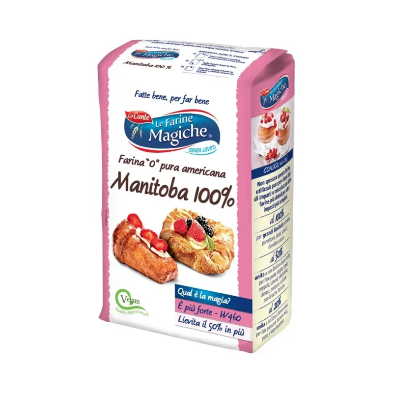 Брашно Lo Conte Manitoba тип "0", 1 кг