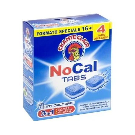 Таблетки за почистване на пералня Chanteclair Nocal Anticalcare, 20 бр