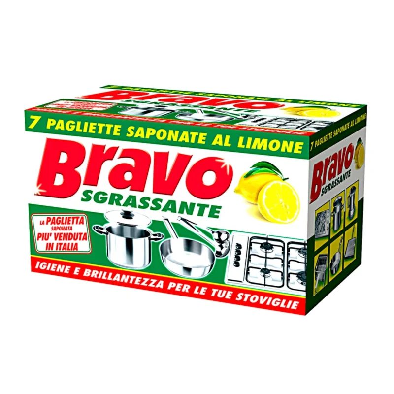 Домакинска гъба Bravo Al Limone 7 бр
