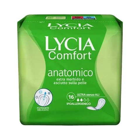 Дамски превръзки Lycia Assorbenti Ultra Anatomico 16 бр