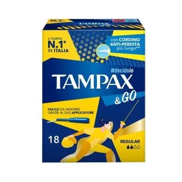Дамски тампони Tampax & Go Regular 18 бр