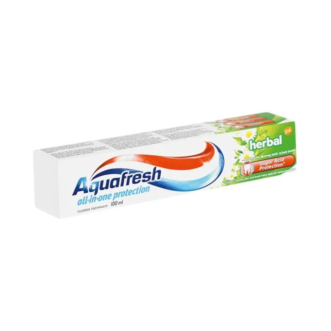 Паста за зъби Aquafresh Herbal билкова, 75 мл
