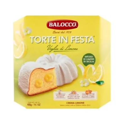Козунак-торта Balocco In Festa с лимонов крем 400 г