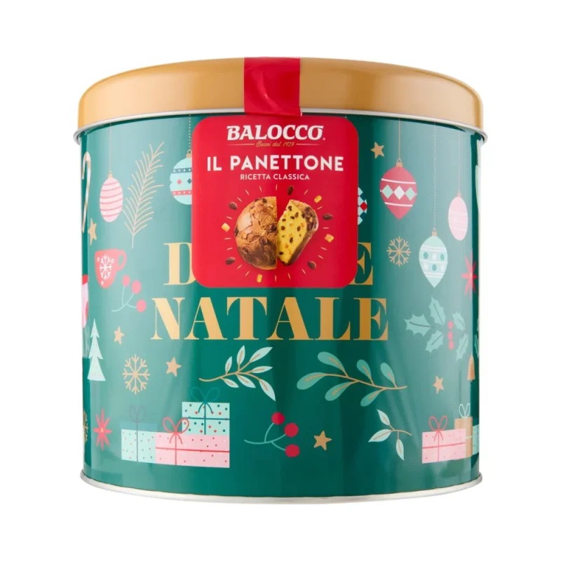 Кекс Pandoro/Panettone Balocco с мляко 700 г, метална кутия