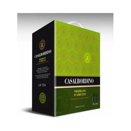 Бяло вино Pinot Grigio Casalbordino бег-ин-бокс 3 л