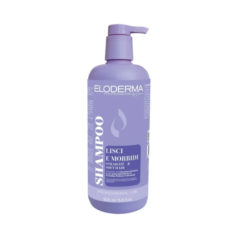 Шампоан за права и мека коса Eloderma 500 мл