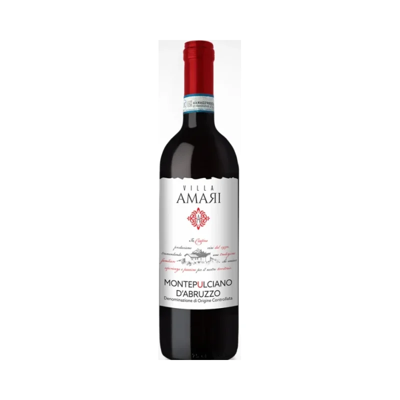 Червено вино Montepulciano D'Abruzzo DOC Villa Amari 2023 0.75 л