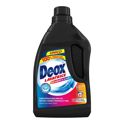 Течен препарат Deox Nero E Color /цветно и черно/ 21 пранета, 1.05 л