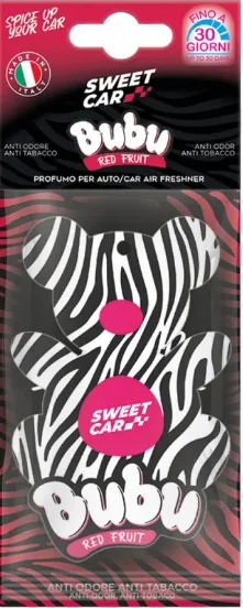 Ароматизатор за кола-мече Sweet Car Red Fruit