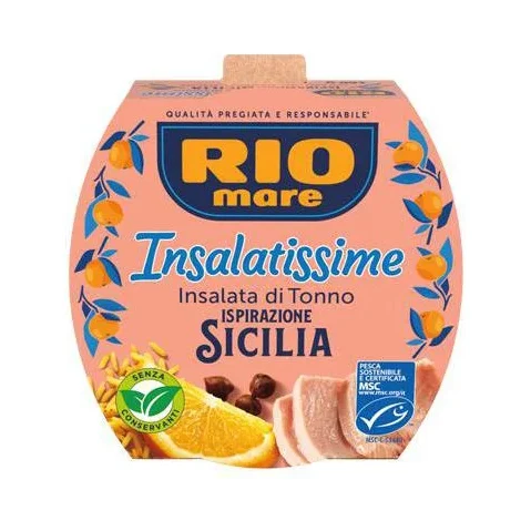 Салата с риба тон, портокал и куркума Rio Mare 160 г