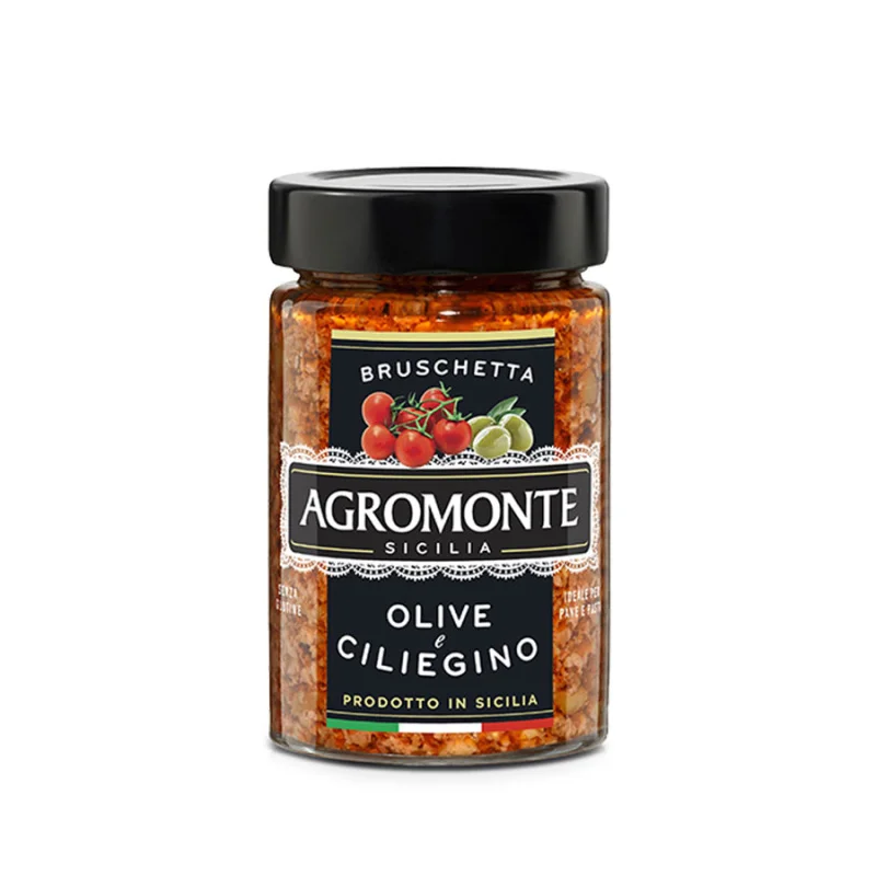 Пикантна разядка от маслини и сушени чери домати Agromonte 200 г