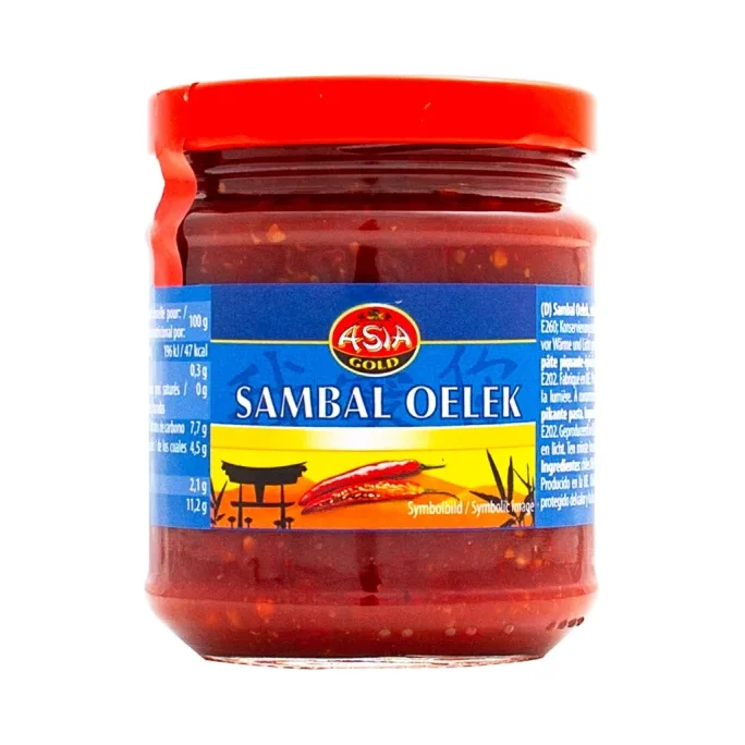 Сос/чили паста Sambal Oelek asiа, стъкло 200 г