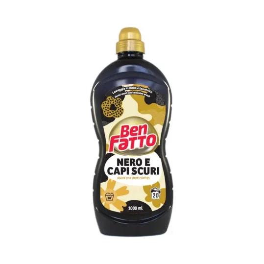 Течен препарат Ben Fatto Nero, 20 пранета, 1 л