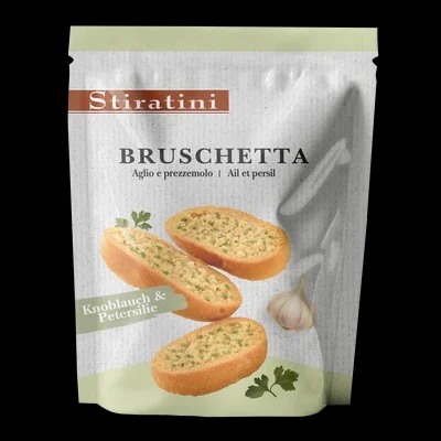 Брускети Stiratini чесън и магданоз 160г, 10 бр