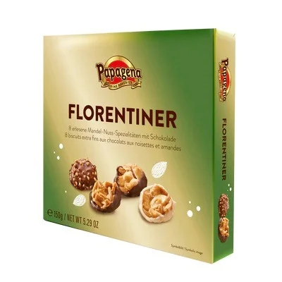 Бисквити с ядки Papagena Florentiner 150 г