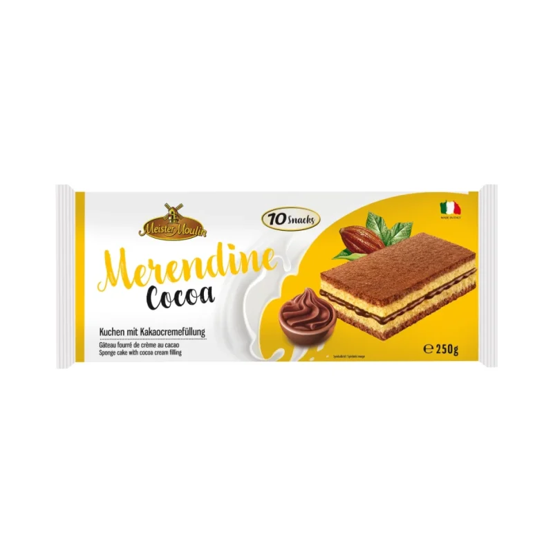 Сухи пасти Meister Moulin с какаов крем 10 бр, 250 г
