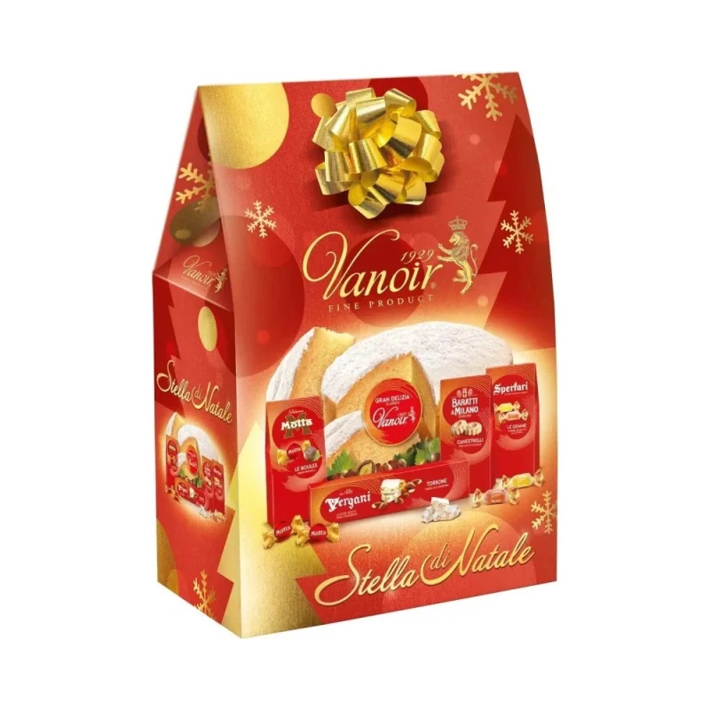 Подаръчна коледна кутия Le Cadeau Stella Di Natale /5 продукта/