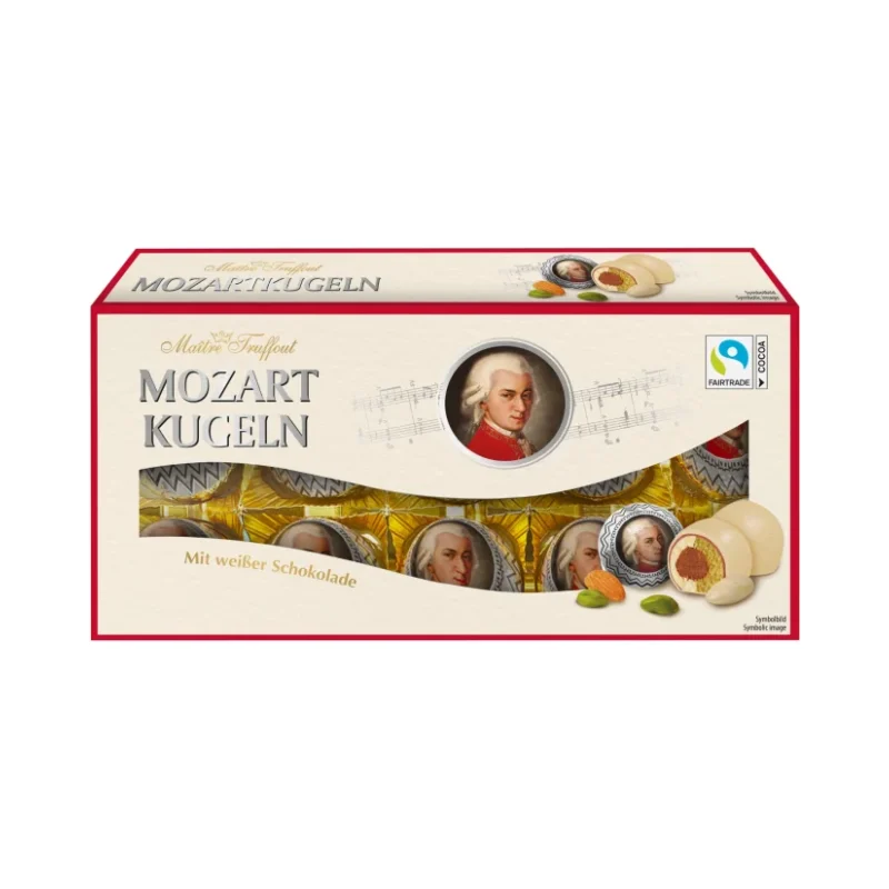 Бонбони моцарт с бял шоколад, 200 г