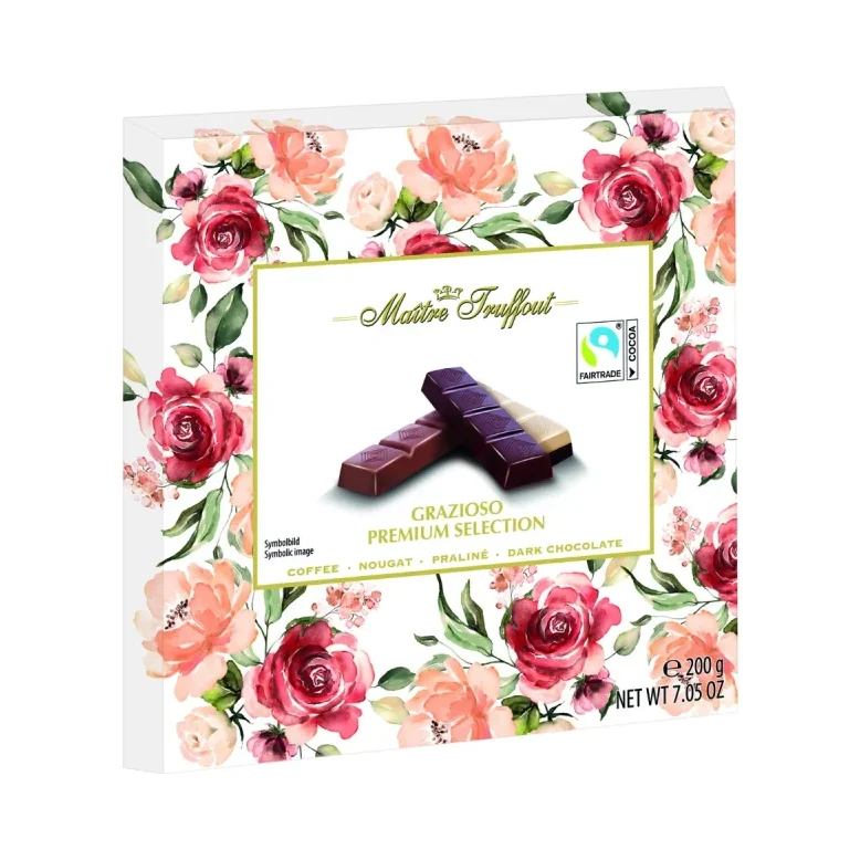 Мини шоколадчета Grazioso Premium, асорти 200 г