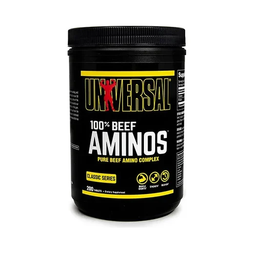 100% Beef Aminos 200 Tabs. / 301g - Universal