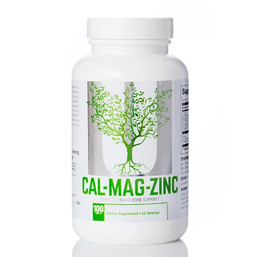 Calcium Zinc Magnesium 100 Tabs.