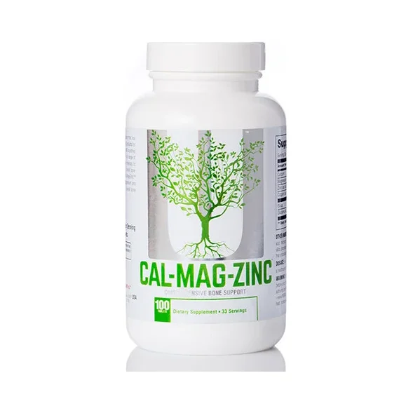 Calcium Zinc Magnesium 100 Tabs. - Universal