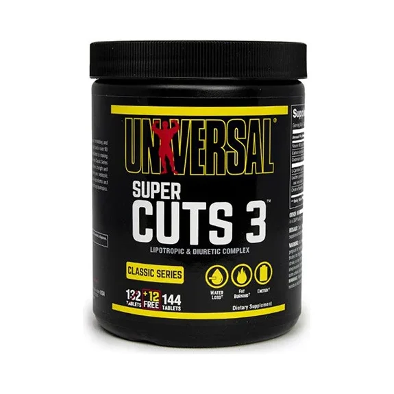 Super Cuts 3 / 132 Tabs (43 дози) - Universal