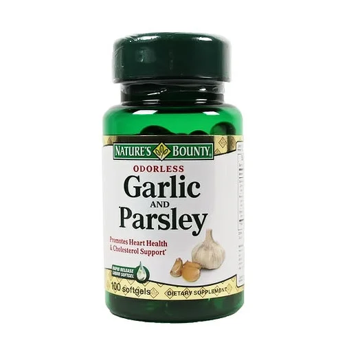 Odorless Garlic and Parsley / 100 Softgels