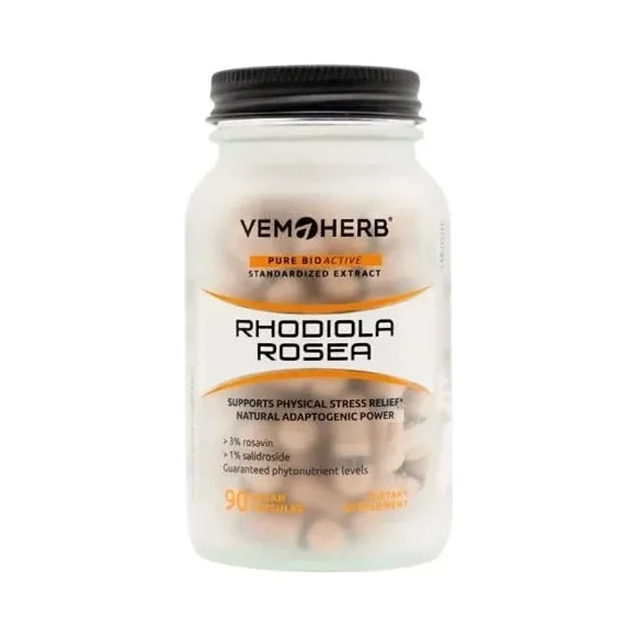 Rhodiola Rosea 90 Caps. - Vemoherb