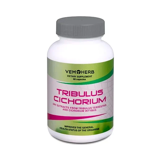 Tribulus Cichorium 60 Caps. - Vemoherb