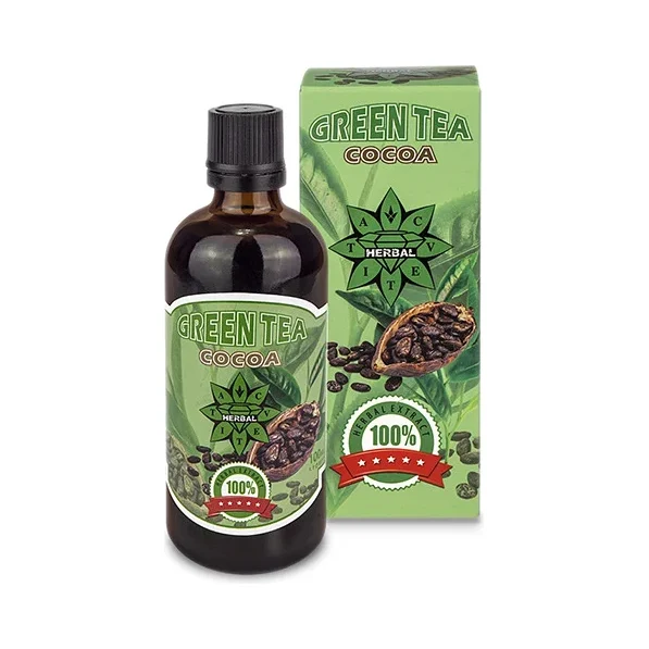 Green Tea with Cocoa / 100 ml (33 дози) - Cvetita Herbal