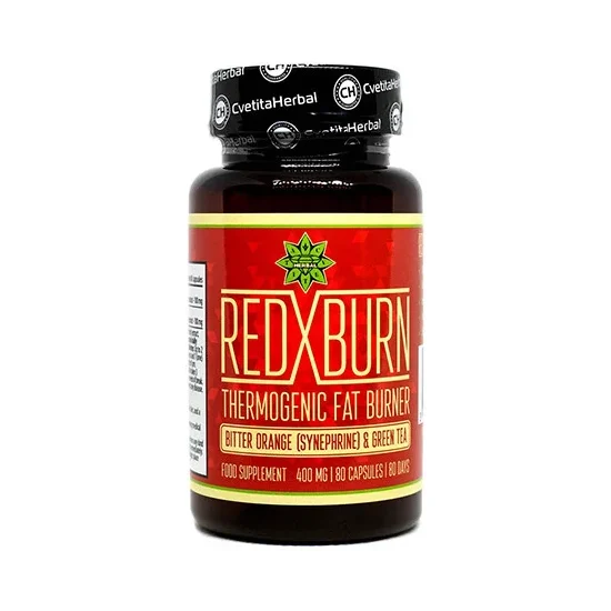 Red X Burn 400mg / 80 Caps - Cvetita Herbal