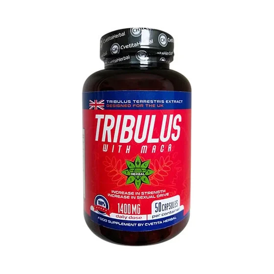 Tribulus with Maca / 50 caps. - Cvetita Herbal