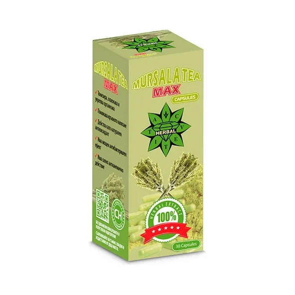 Mursala Tea MAX / 30 Caps. - Cvetita Herbal