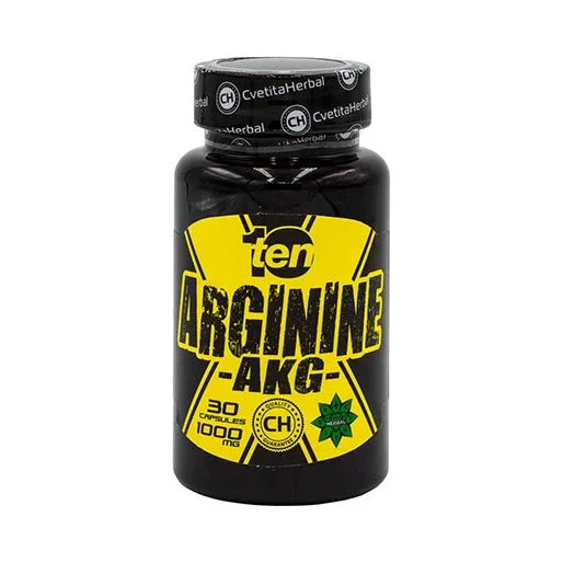Arginine AKG 1000mg. / 30 Caps. - Cvetita Herbal