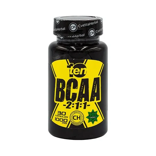 BCAA 2:1:1 1000mg. / 30 Caps. - Cvetita Herbal