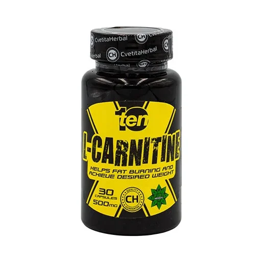 L-Carnitine 500mg. / 30 Caps. - Cvetita Herbal