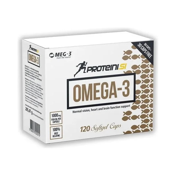 Omega-3 - Омега, Разфасовка 120 sgels - Proteini.SI