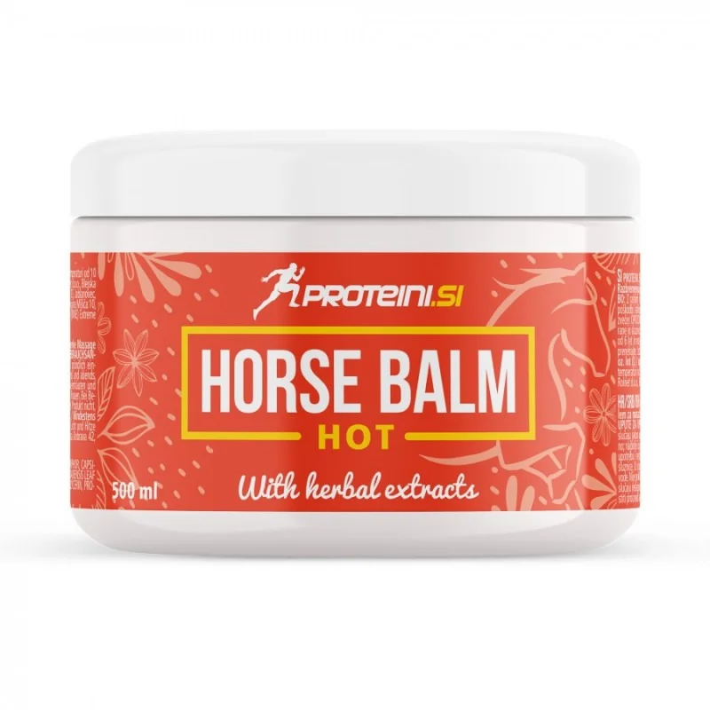 Horse Balm - Hot - Конски Балсам, Разфасовка 500ml