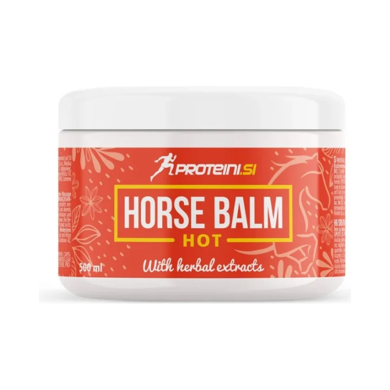 Horse Balm - Hot - Конски Балсам, Разфасовка 500ml - Proteini.SI
